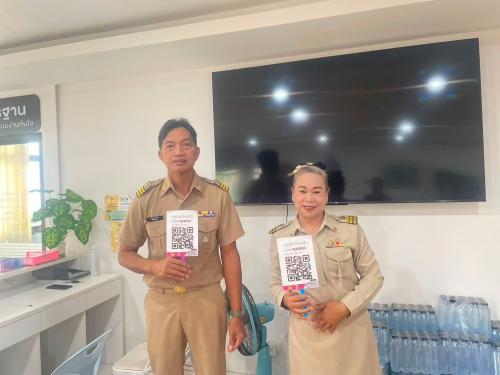 สพอ.นครหลวง  ประชาสัมพันธ์ และขับเคลื่อนกิจกรรมการใช้ประโยชน์ แพลตฟอร์มดิจิทัล “Click ชุมชน”  